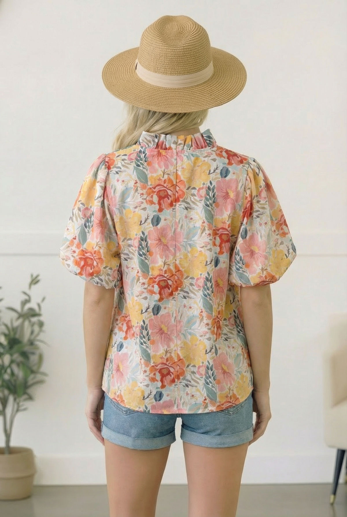 Singing in Spring Floral Top