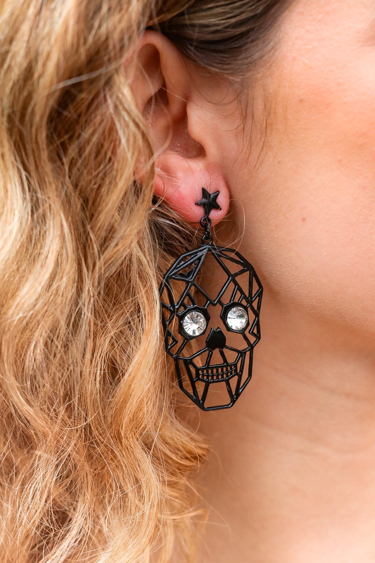 Rhinestone Dangle Earrings