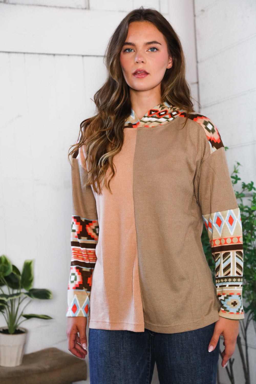Meet Me At the Farmers Market Tribal Hoodie