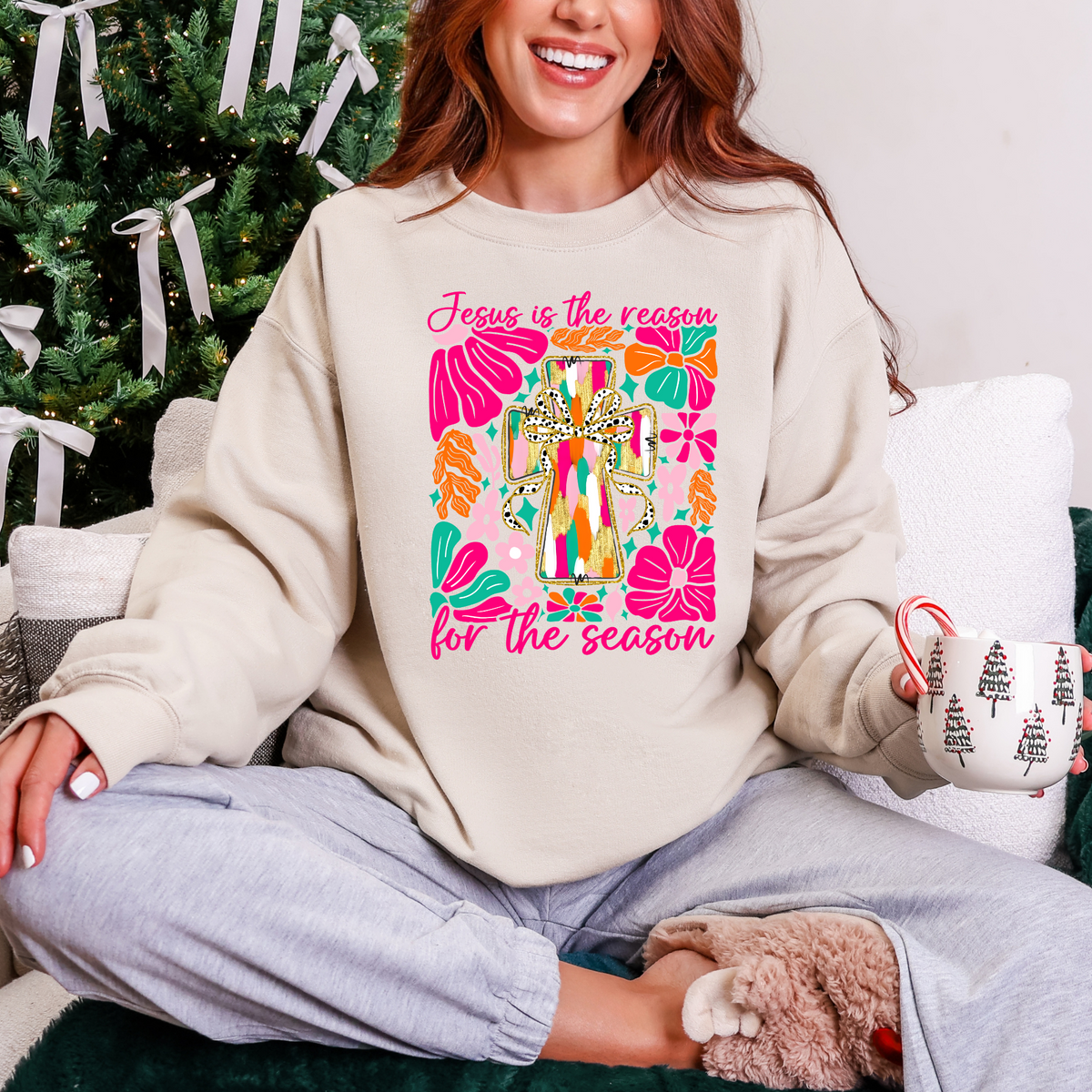 Jesus is the Reason Graphic Tee and Sweatshirt
