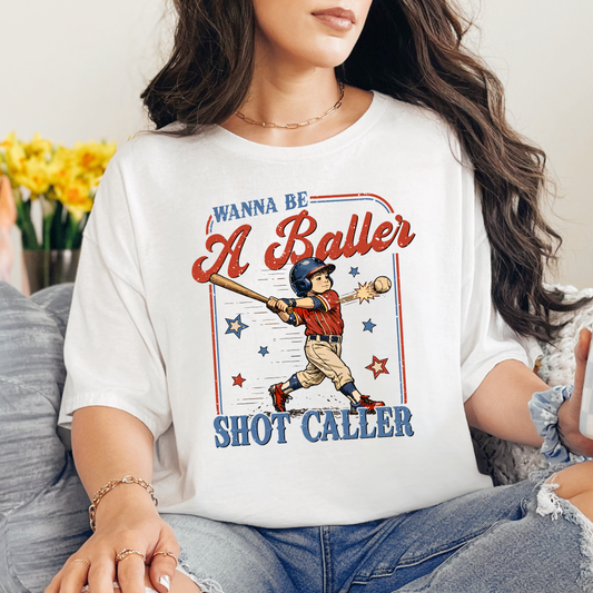 Wanna Be A Baller Graphic Tee