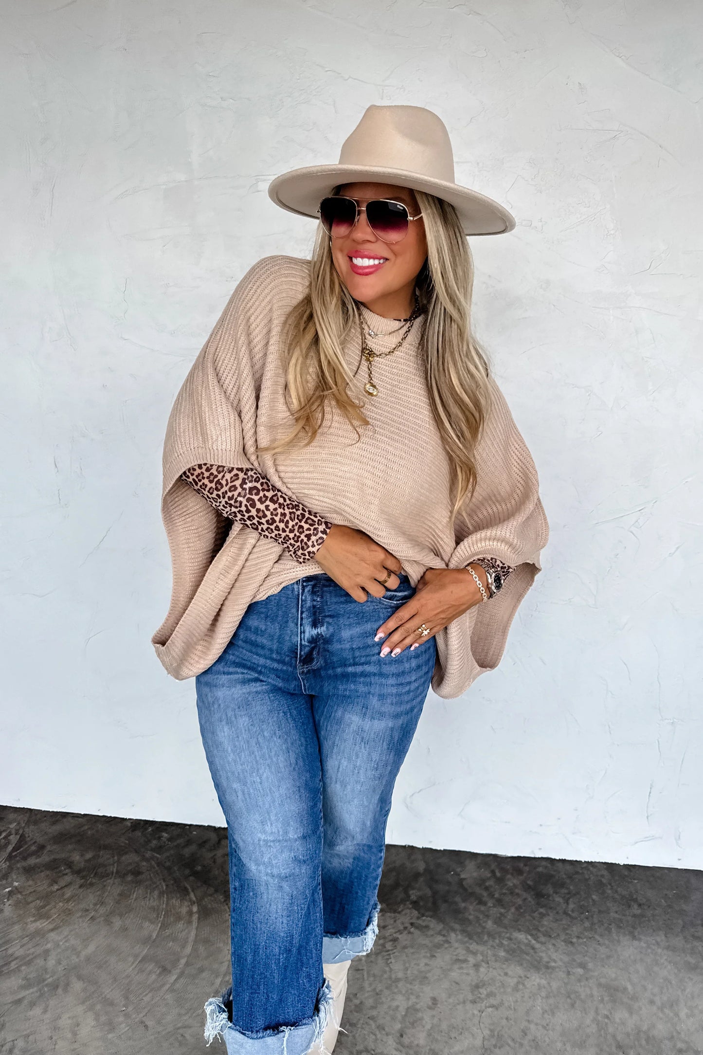 PREORDER: Fall Meg Pullover Poncho