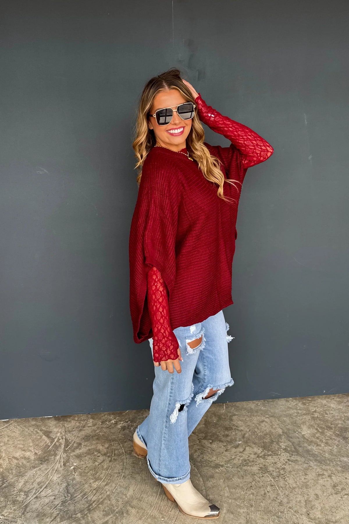PREORDER: Fall Meg Pullover Poncho