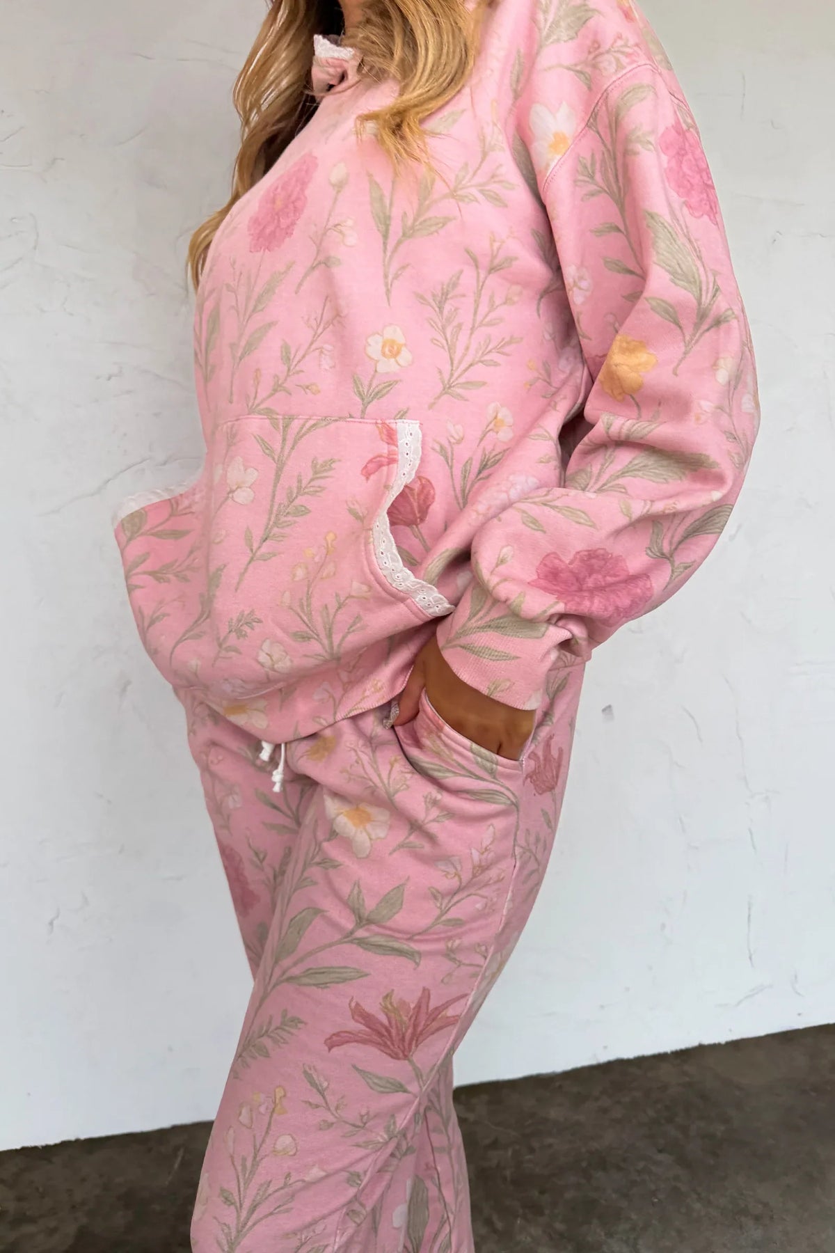 PREORDER: Lila Lace Hoodie Pullover