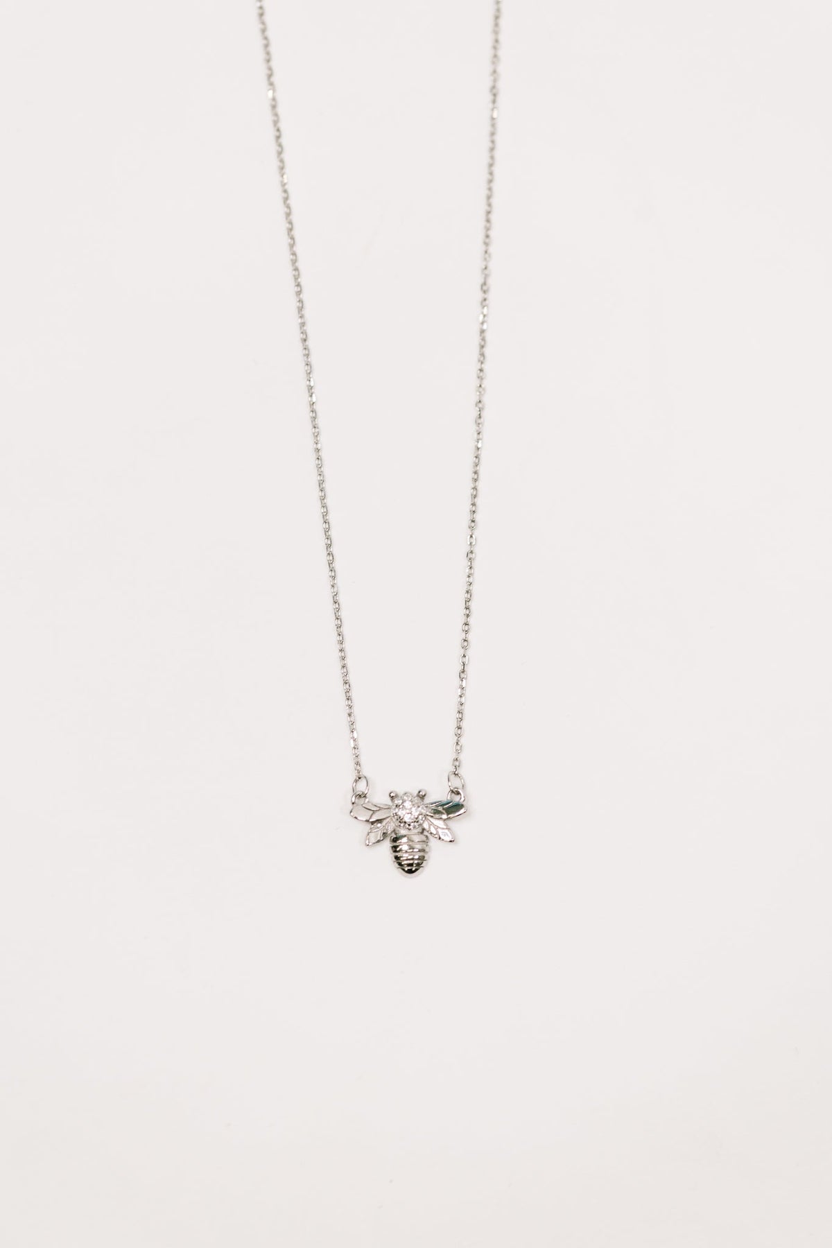 Bee Line Sterling Silver Necklace
