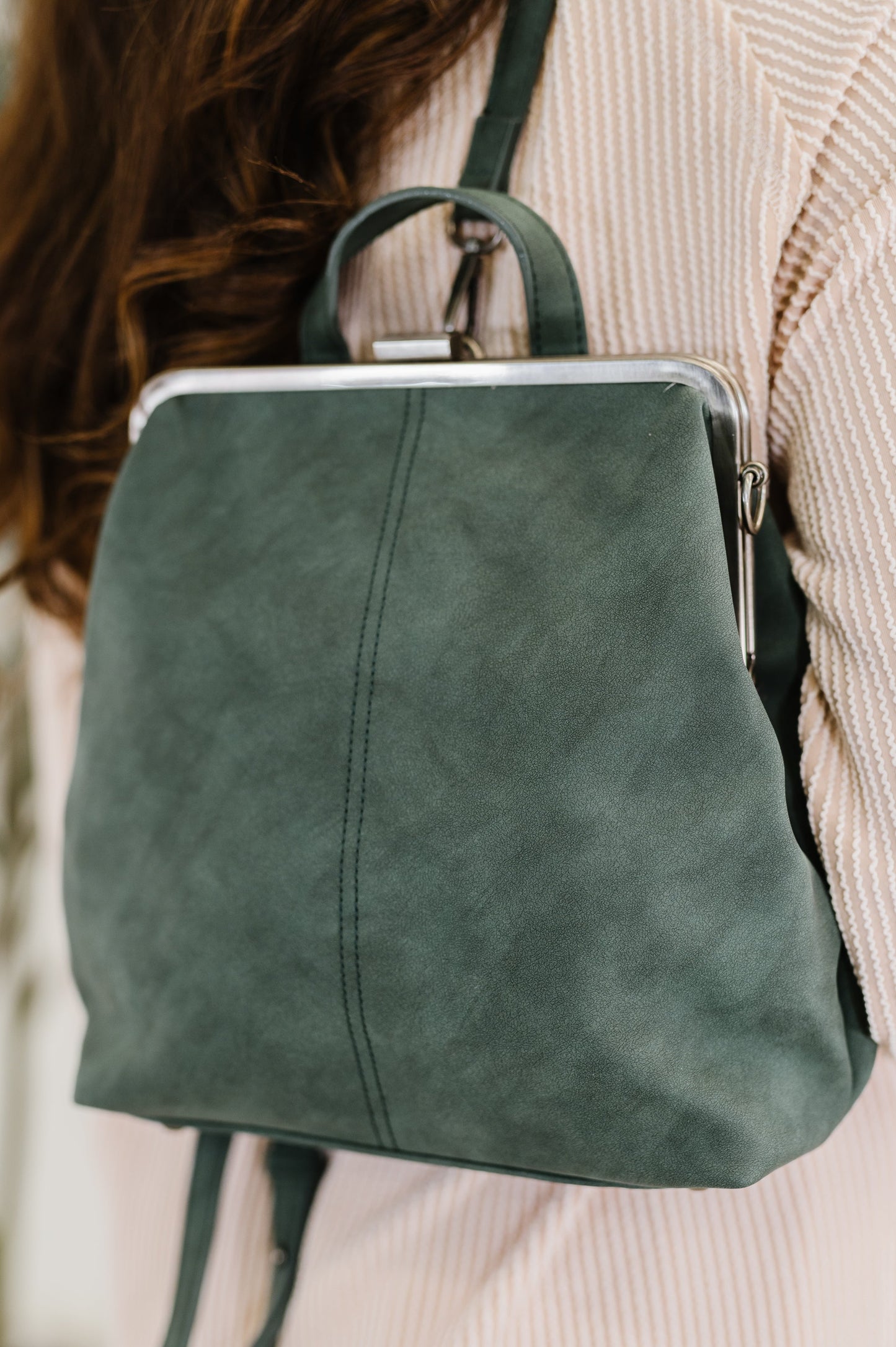 Bridget Backpack in Peacock