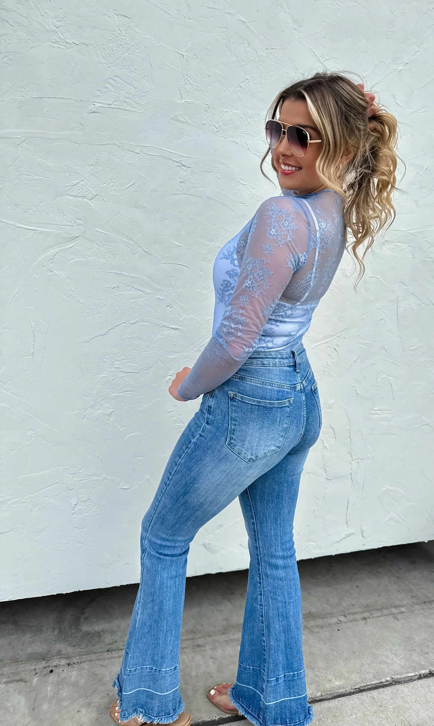 Valentine Roxy Lace Top in Five Colors