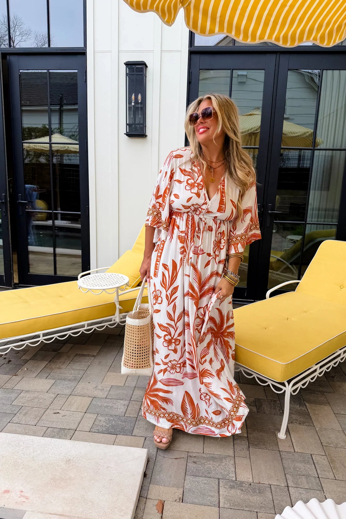 PREORDER: In The Jungle Kaftan Dress