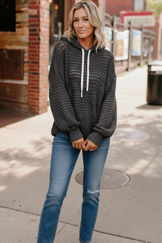 The Snug Edit Fish Net Hoodie