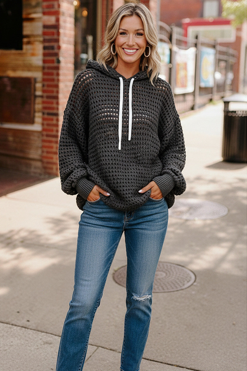 The Snug Edit Fish Net Hoodie